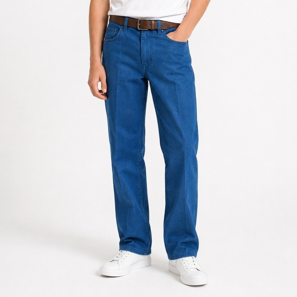 Dickies Vintage 80s Boys' Heavyweight Mid Rise Jeans Blue Denim Pants Sz 16S NWT